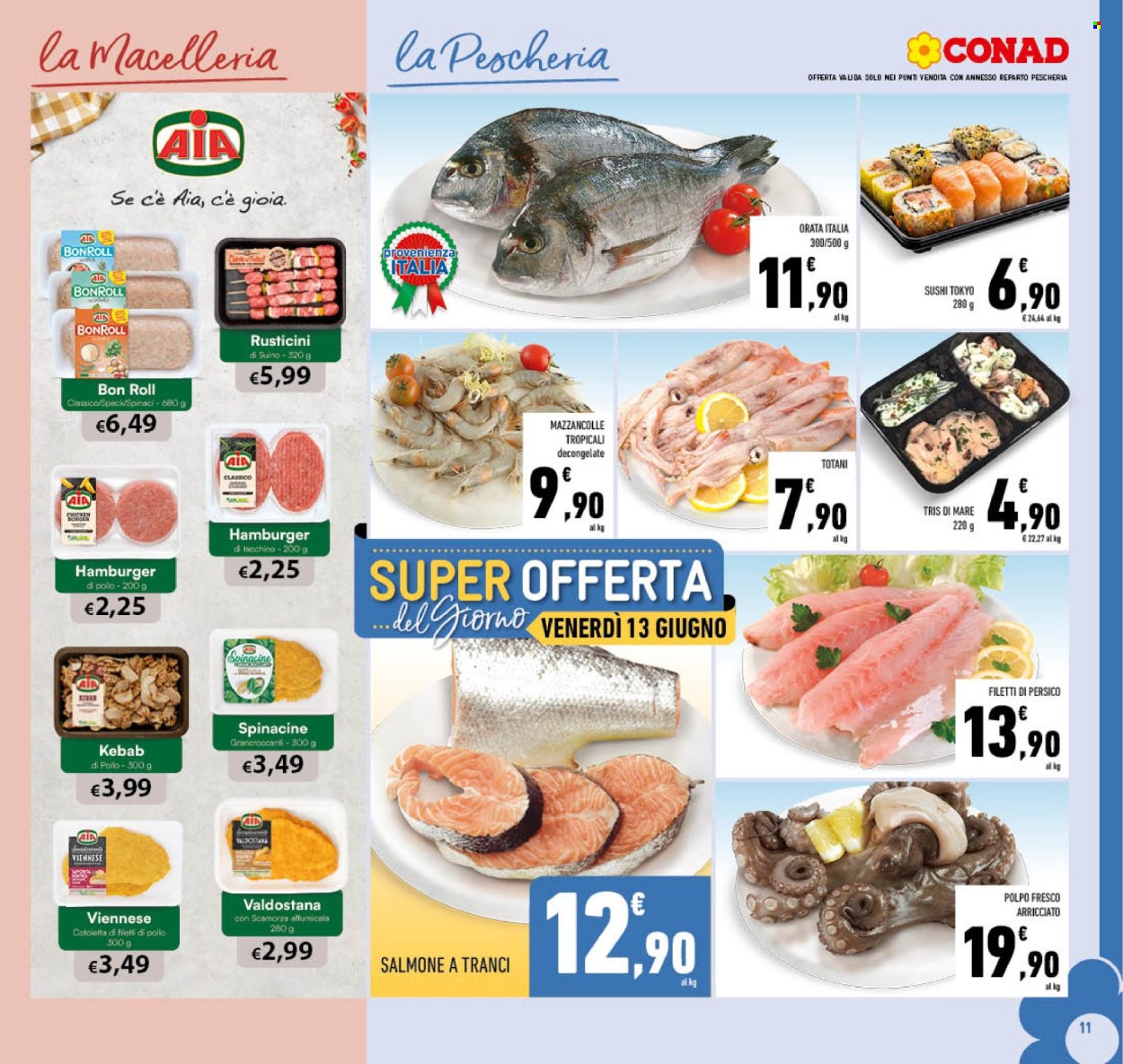 Volantino Conad - 5/6/2025 - 14/6/2025. Pagina 11