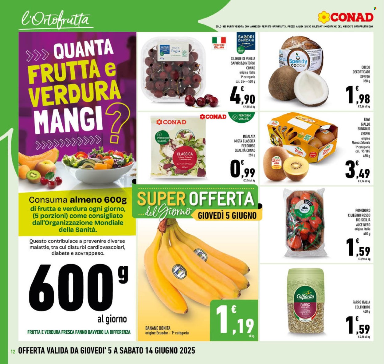 Volantino Conad - 5/6/2025 - 14/6/2025. Pagina 12