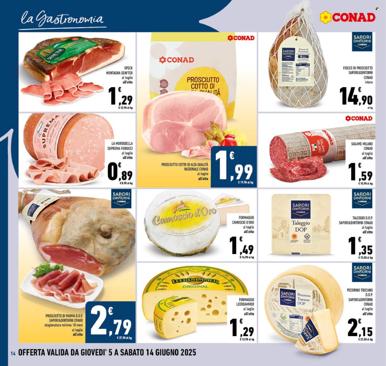 Volantino Conad - 5/6/2025 - 14/6/2025. Pagina 14