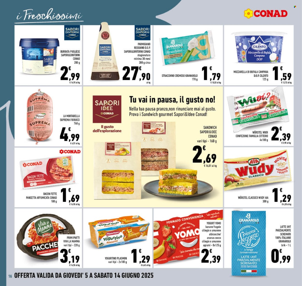 Volantino Conad - 5/6/2025 - 14/6/2025. Pagina 16
