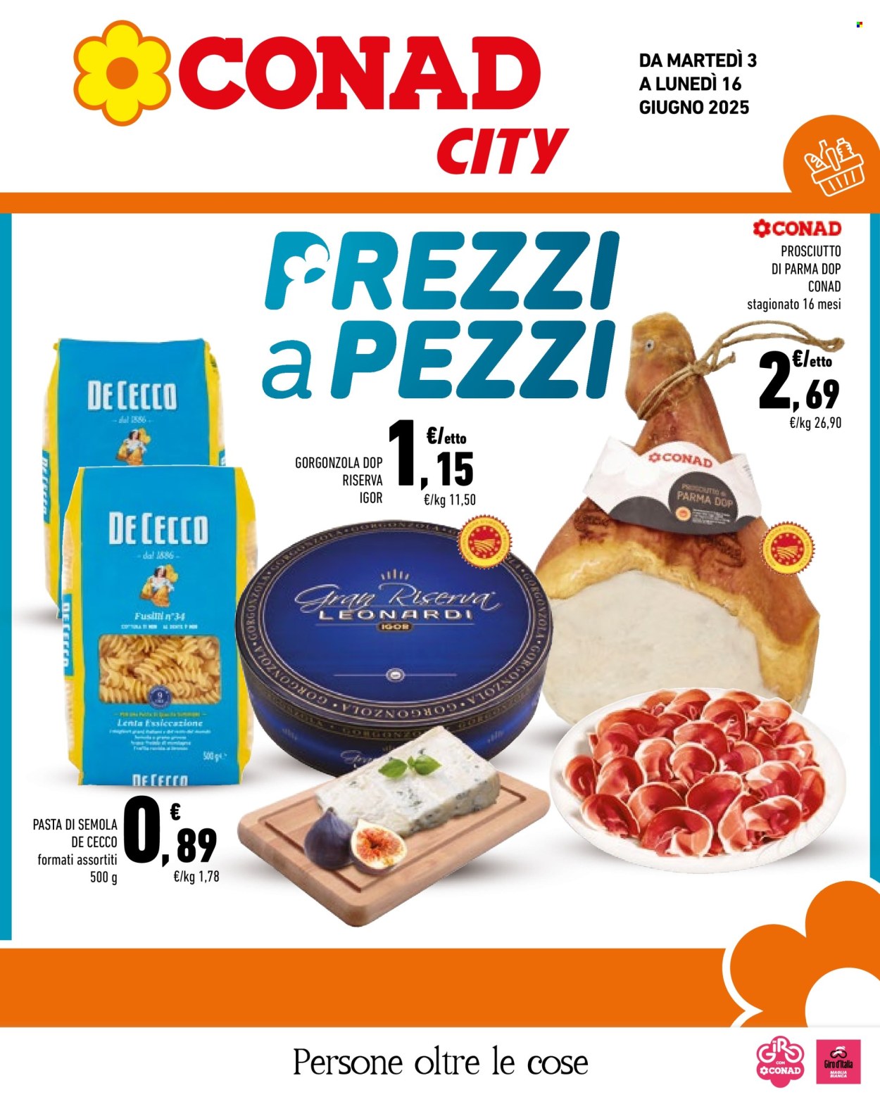 Volantino Conad - 3/6/2025 - 16/6/2025. Pagina 1