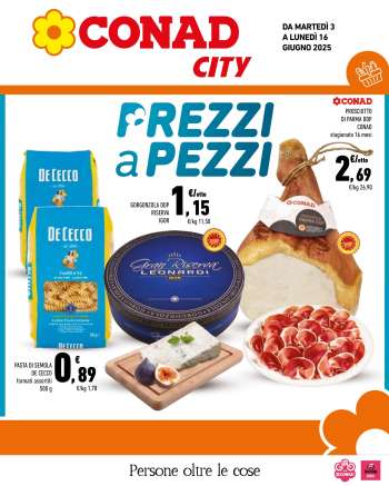 Volantino Conad - 3/6/2025 - 16/6/2025.