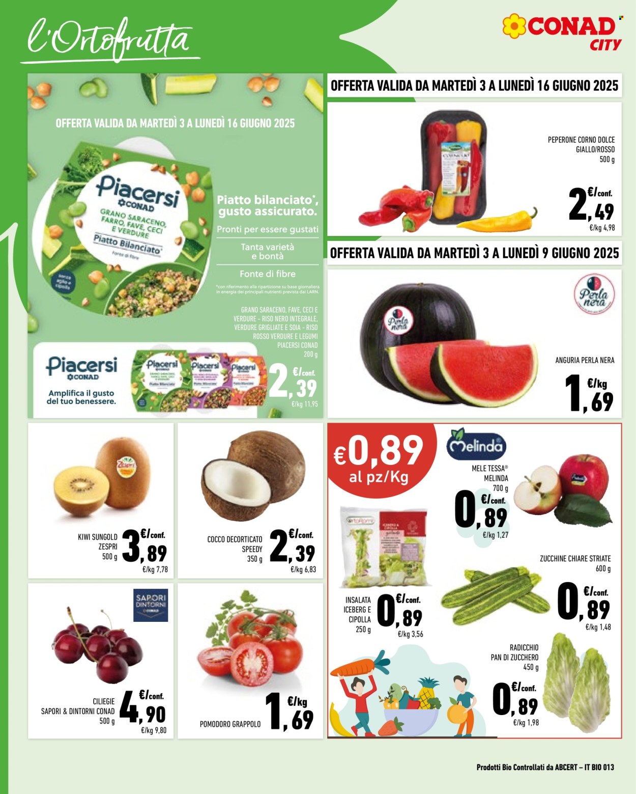 Volantino Conad - 3/6/2025 - 16/6/2025. Pagina 2