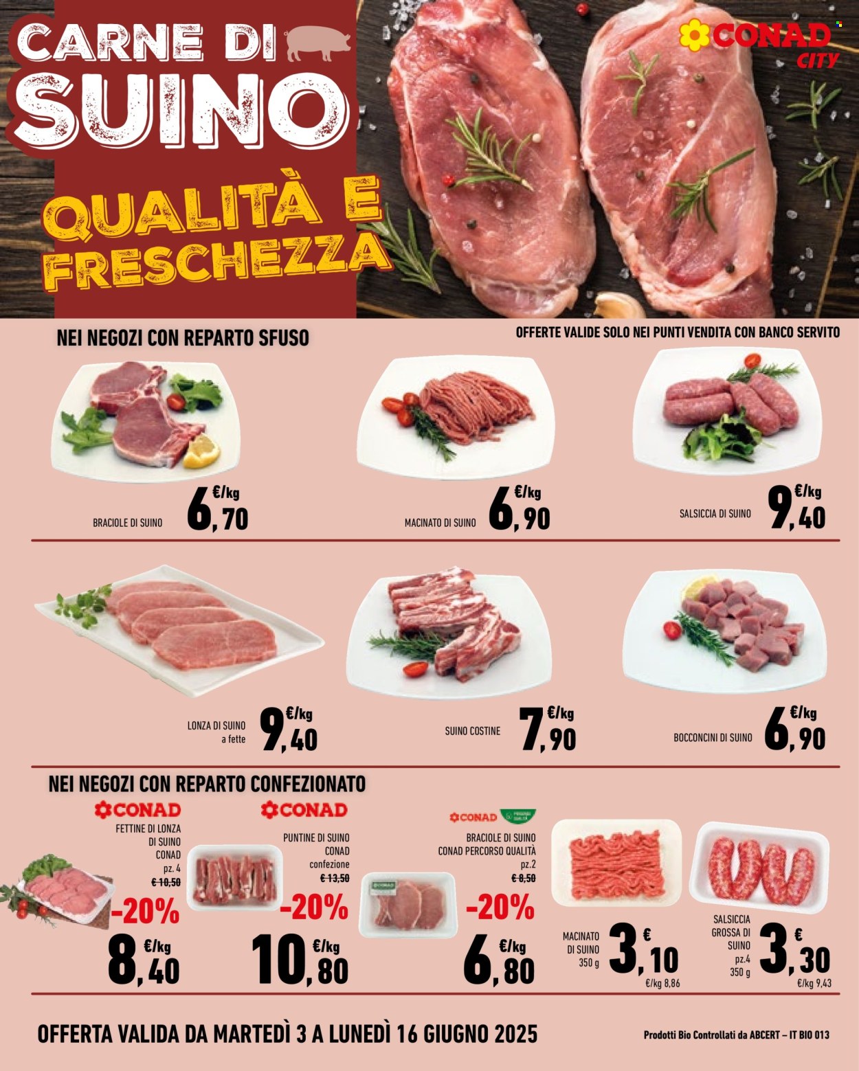 Volantino Conad - 3/6/2025 - 16/6/2025. Pagina 4