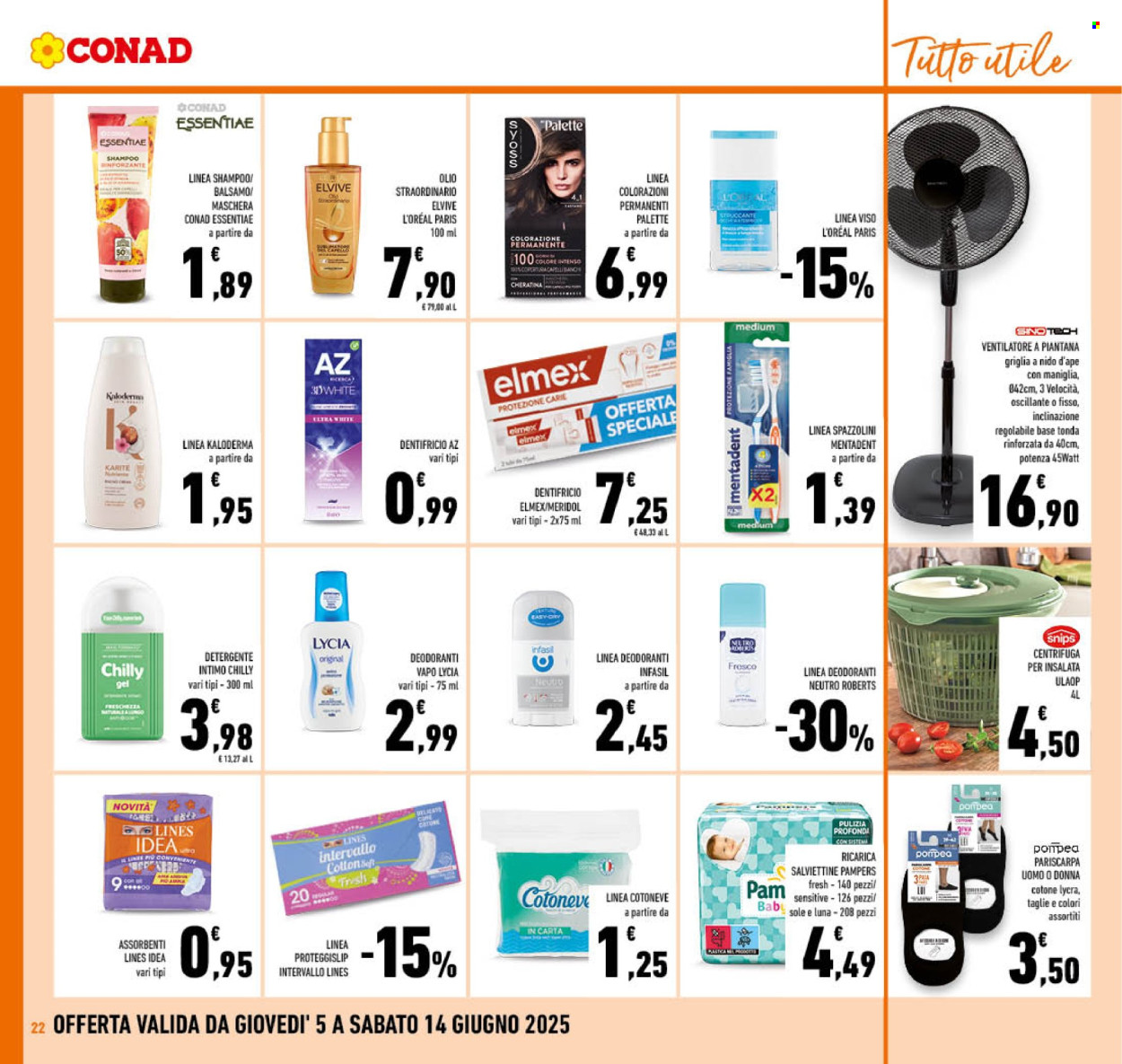Volantino Conad - 5/6/2025 - 14/6/2025. Pagina 22