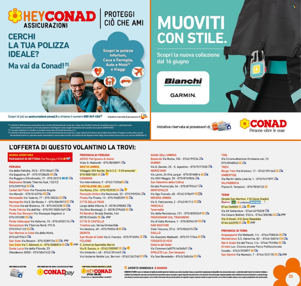 Volantino Conad - 5/6/2025 - 14/6/2025. Pagina 23