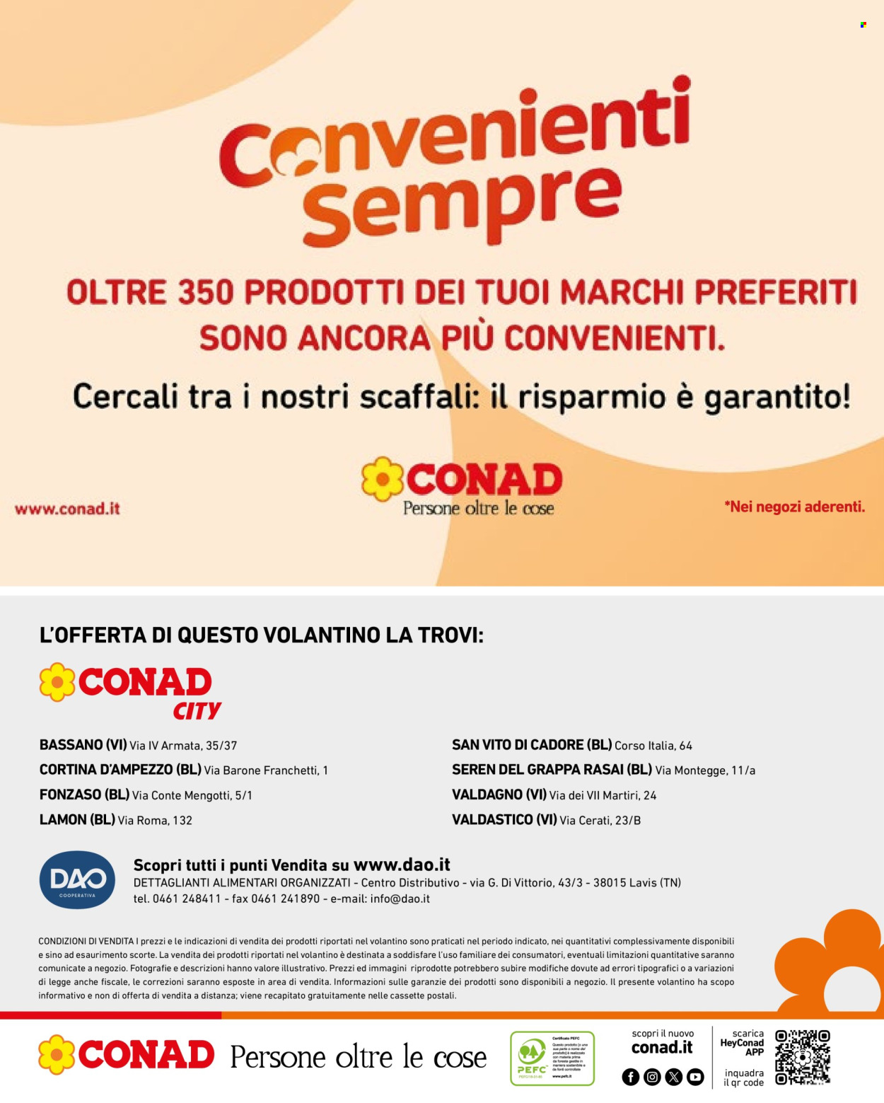 Volantino Conad - 3/6/2025 - 16/6/2025. Pagina 20
