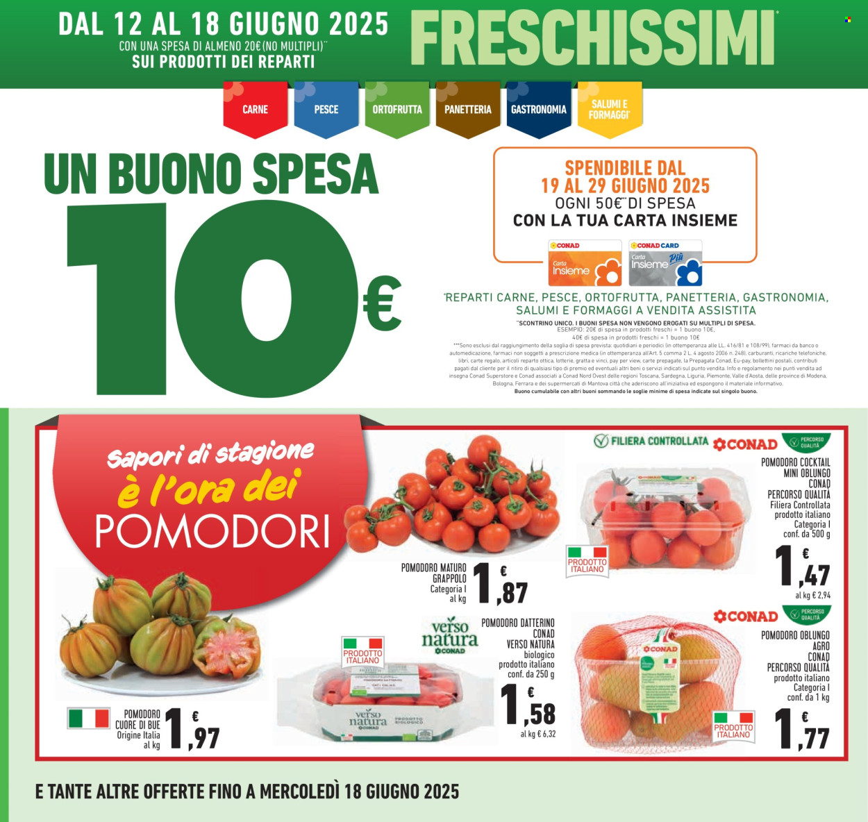 Volantino Conad - 5/6/2025 - 14/6/2025. Pagina 8