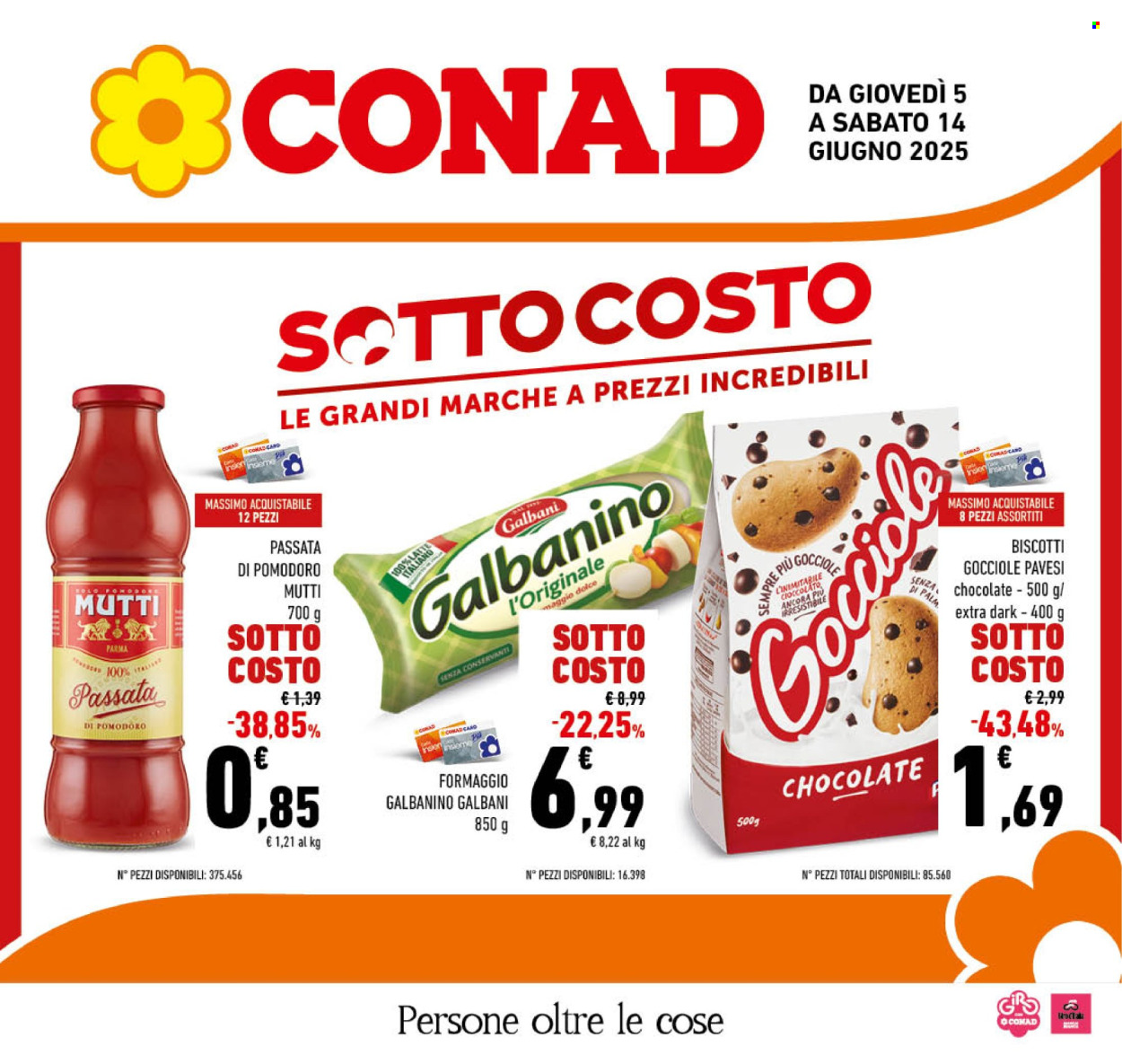 Volantino Conad - 5/6/2025 - 14/6/2025. Pagina 1