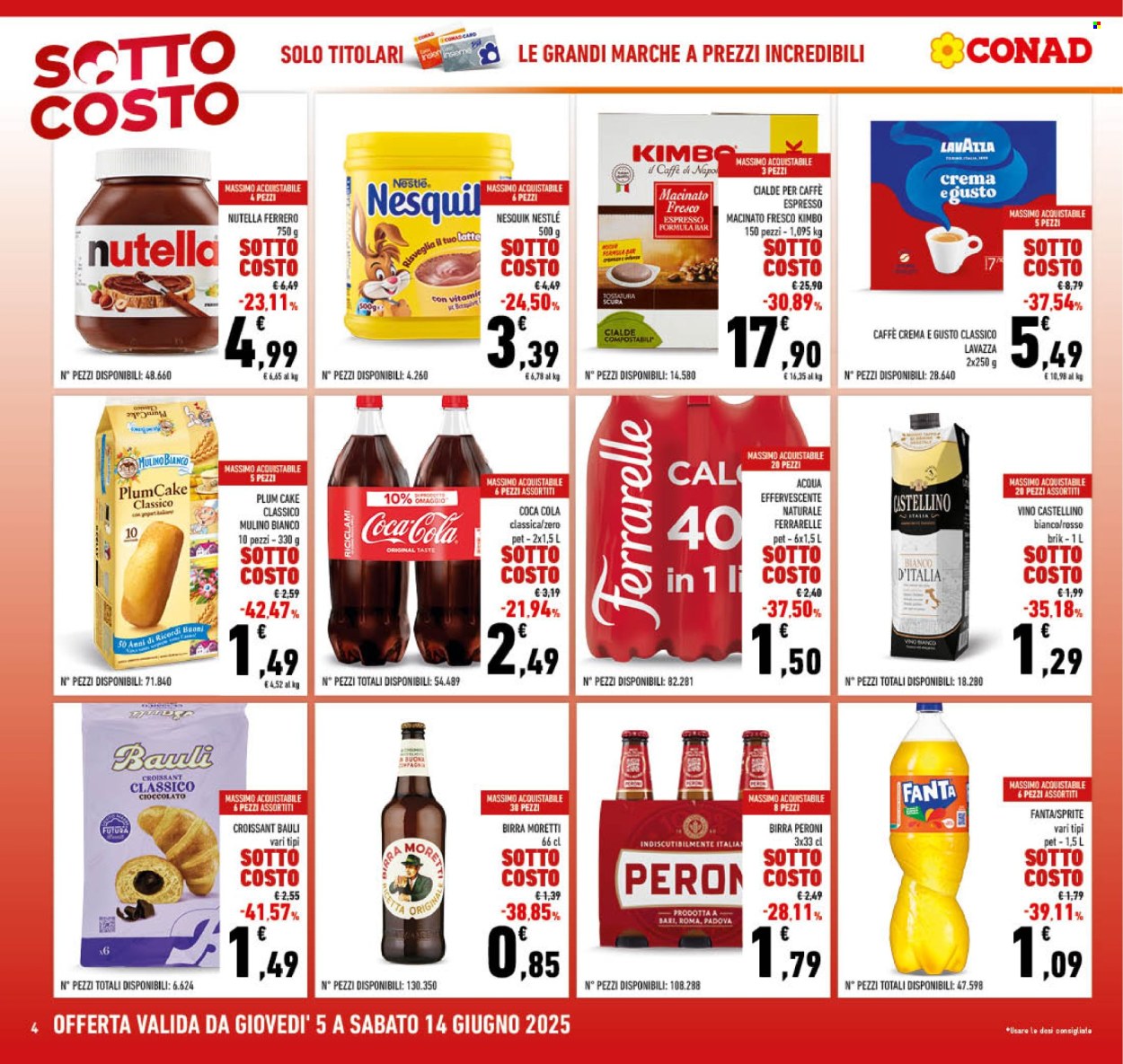Volantino Conad - 5/6/2025 - 14/6/2025. Pagina 4