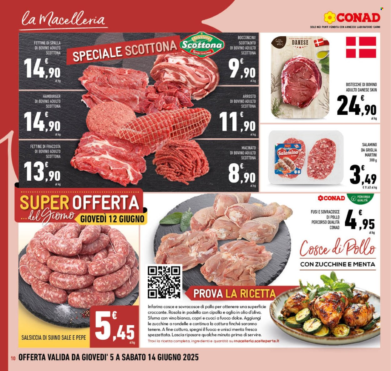 Volantino Conad - 5/6/2025 - 14/6/2025. Pagina 10