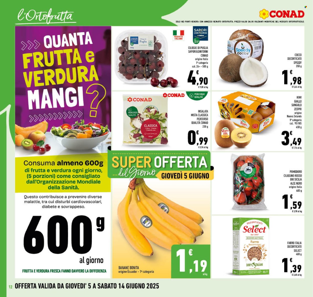 Volantino Conad - 5/6/2025 - 14/6/2025. Pagina 12