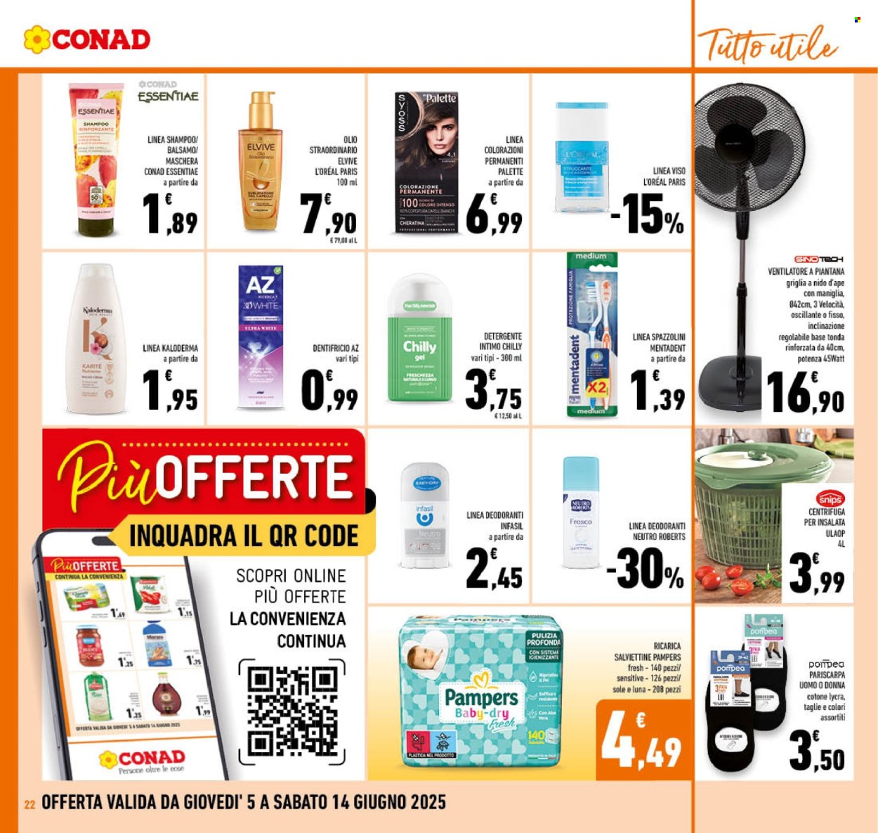 Volantino Conad - 5/6/2025 - 14/6/2025. Pagina 22