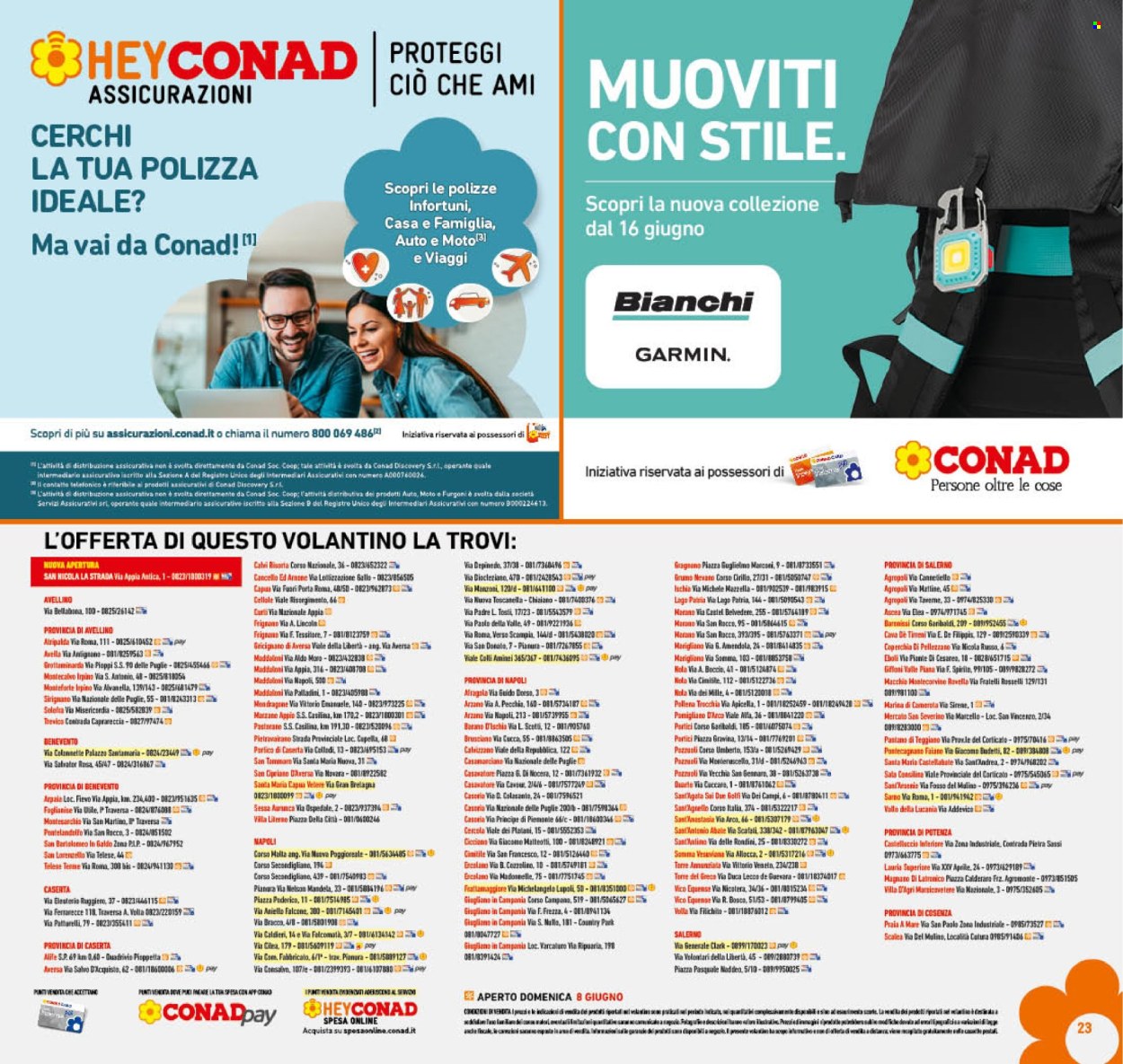 Volantino Conad - 5/6/2025 - 14/6/2025. Pagina 23