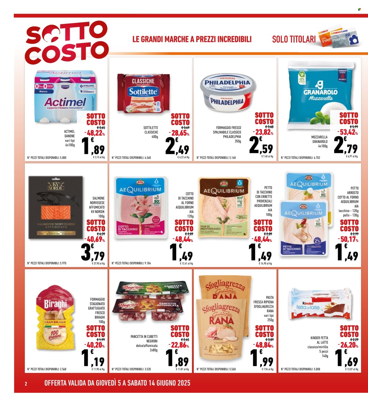 Volantino Conad Superstore - 5/6/2025 - 14/6/2025. Pagina 2