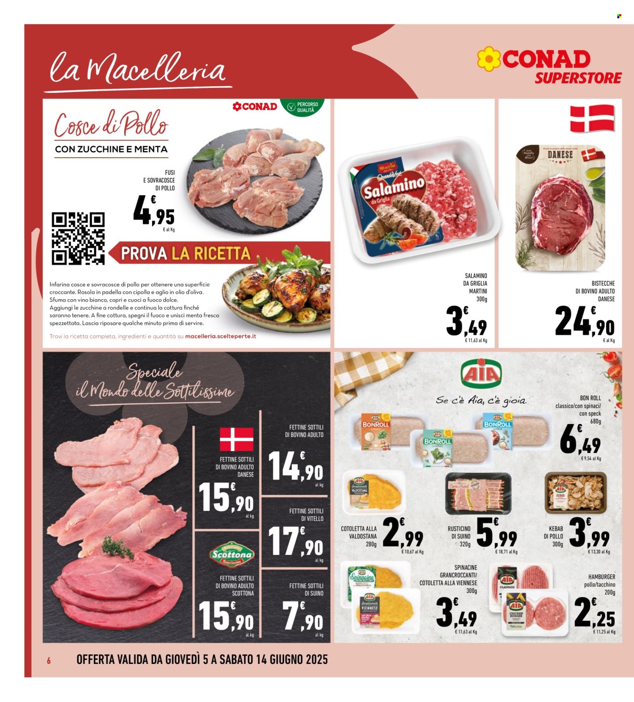 Volantino Conad Superstore - 5/6/2025 - 14/6/2025. Pagina 6