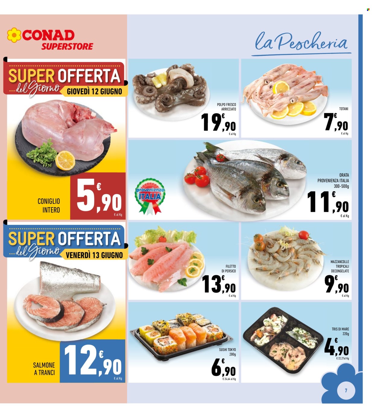 Volantino Conad Superstore - 5/6/2025 - 14/6/2025. Pagina 7