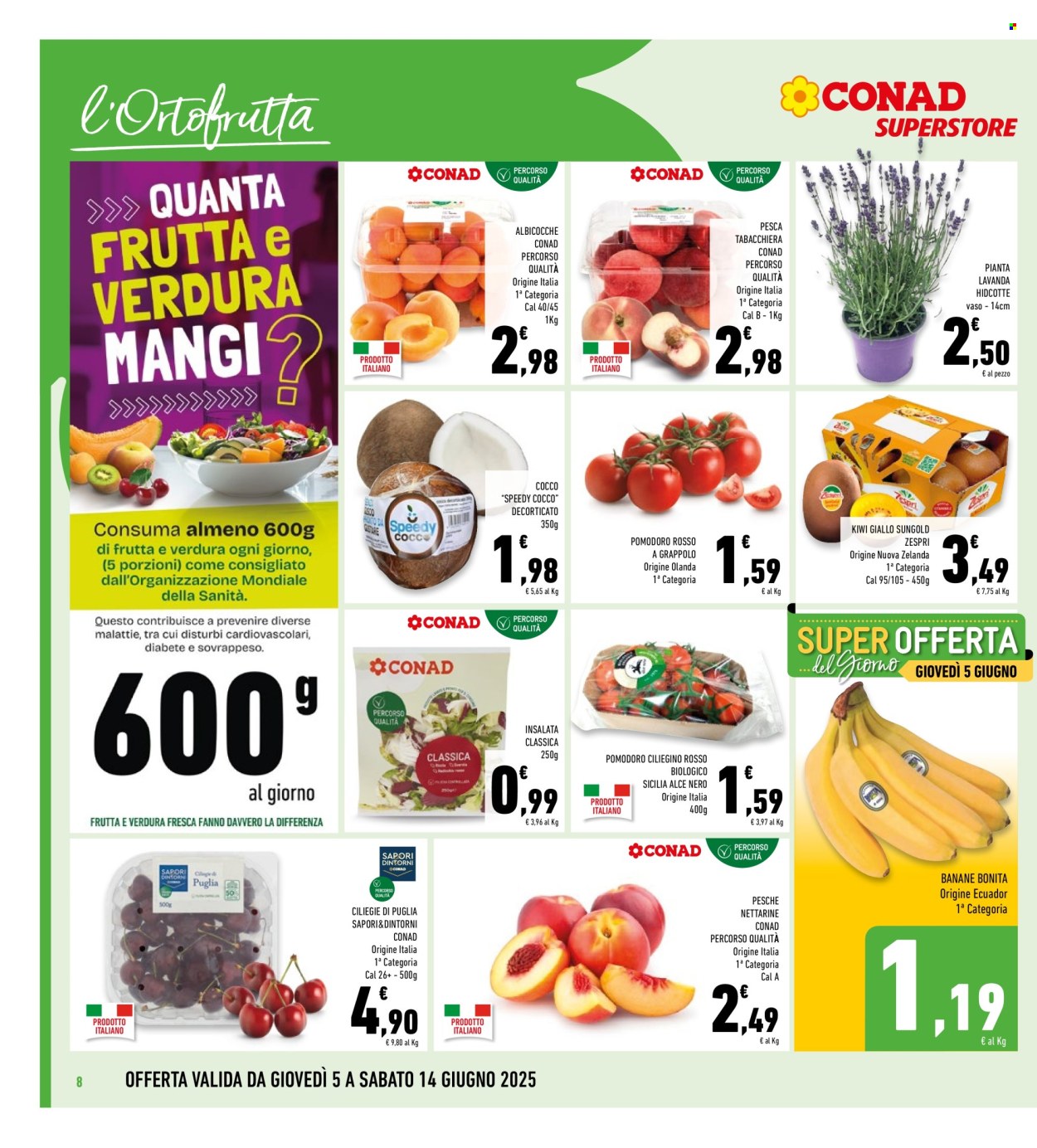 Volantino Conad Superstore - 5/6/2025 - 14/6/2025. Pagina 8