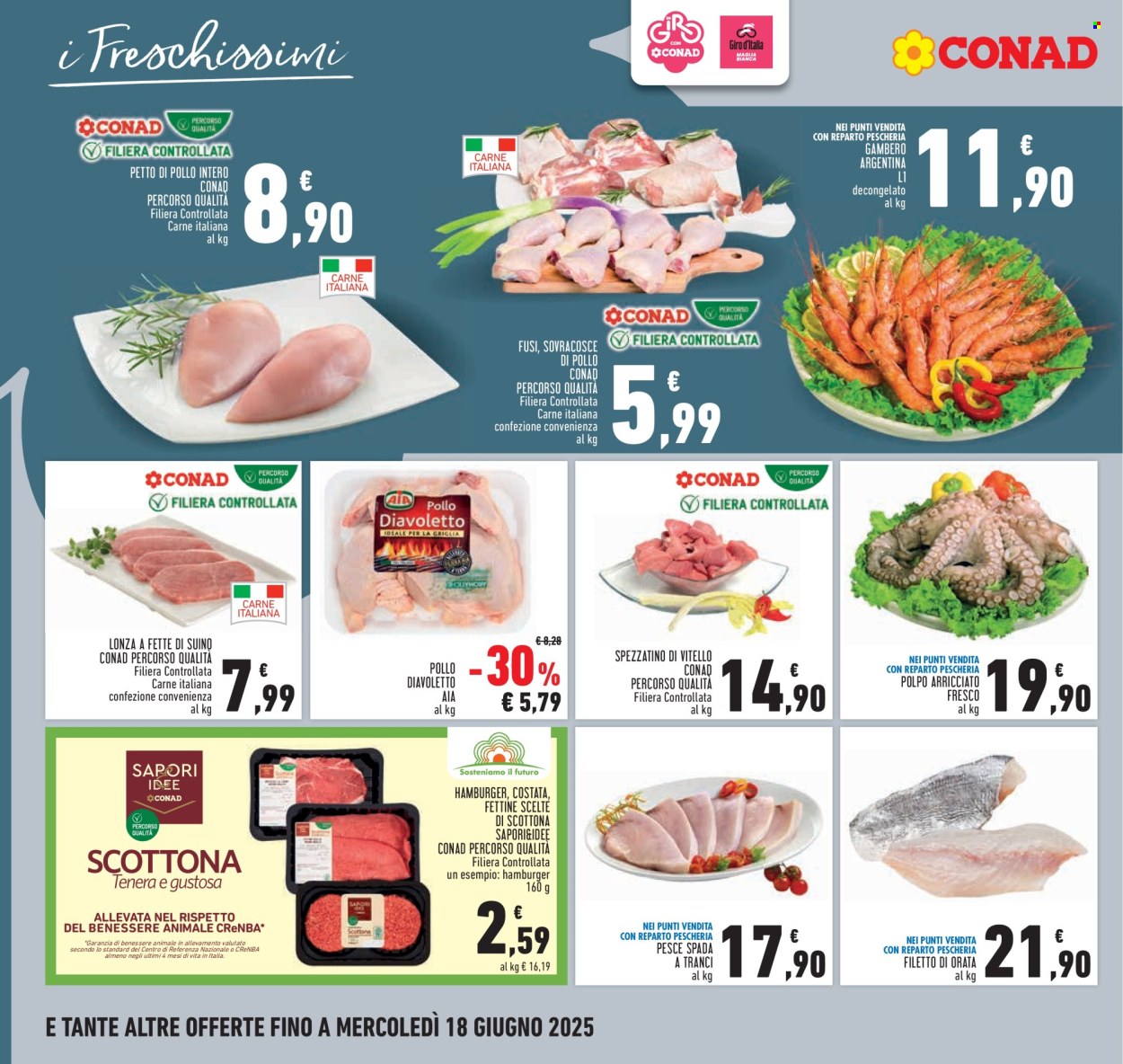 Volantino Conad - 5/6/2025 - 14/6/2025. Pagina 10