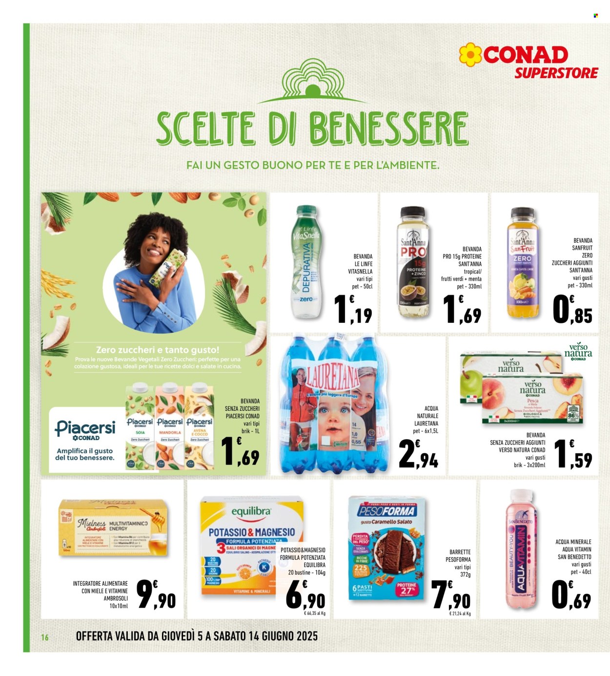 Volantino Conad Superstore - 5/6/2025 - 14/6/2025. Pagina 16