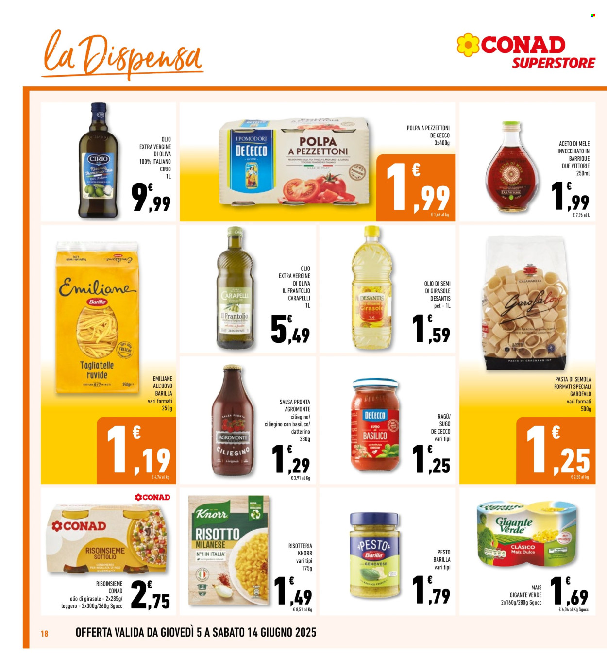 Volantino Conad Superstore - 5/6/2025 - 14/6/2025. Pagina 18