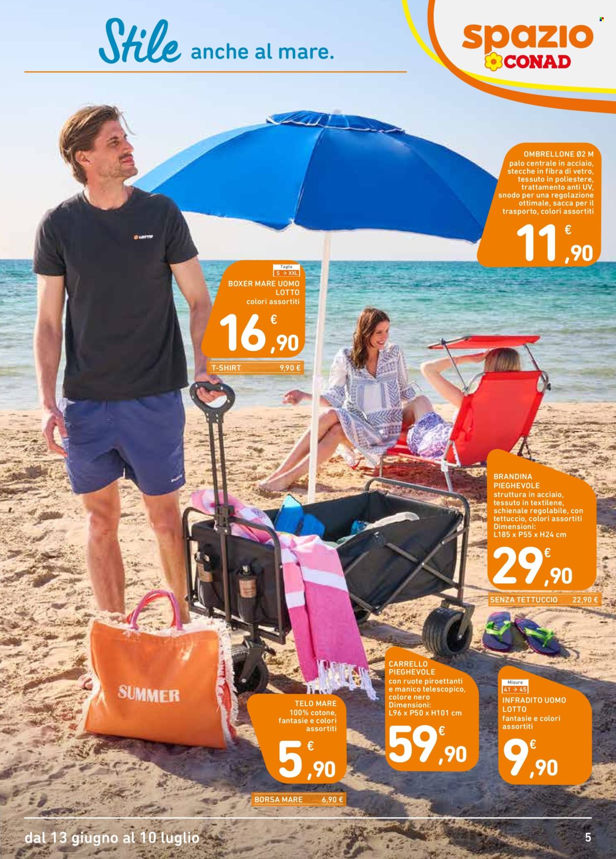 Volantino Spazio Conad - 13/6/2025 - 10/7/2025. Pagina 5