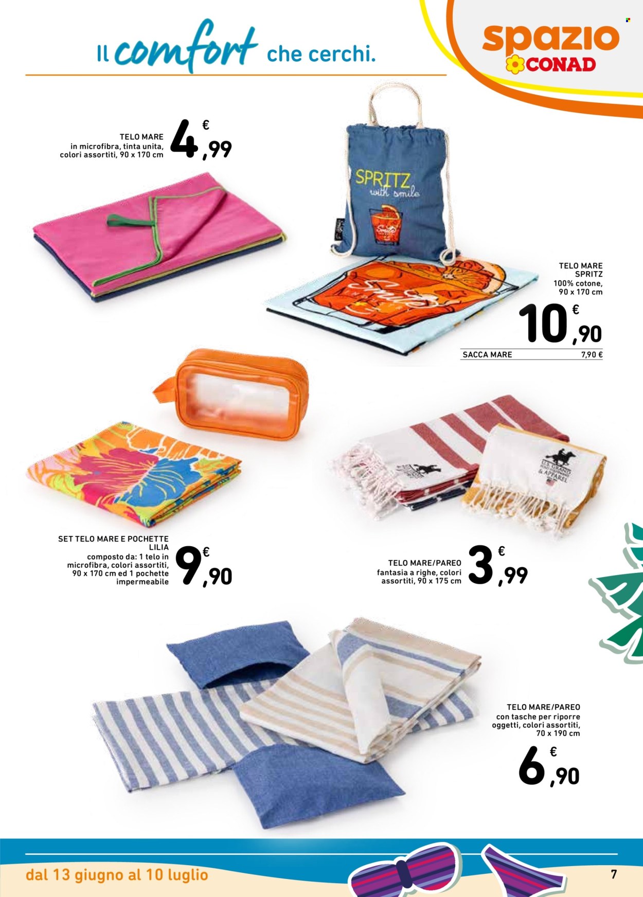 Volantino Spazio Conad - 13/6/2025 - 10/7/2025. Pagina 7