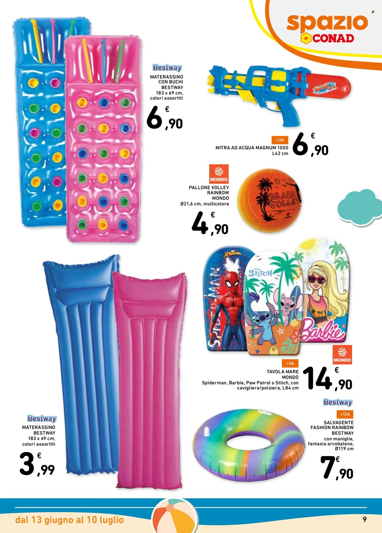 Volantino Spazio Conad - 13/6/2025 - 10/7/2025. Pagina 9