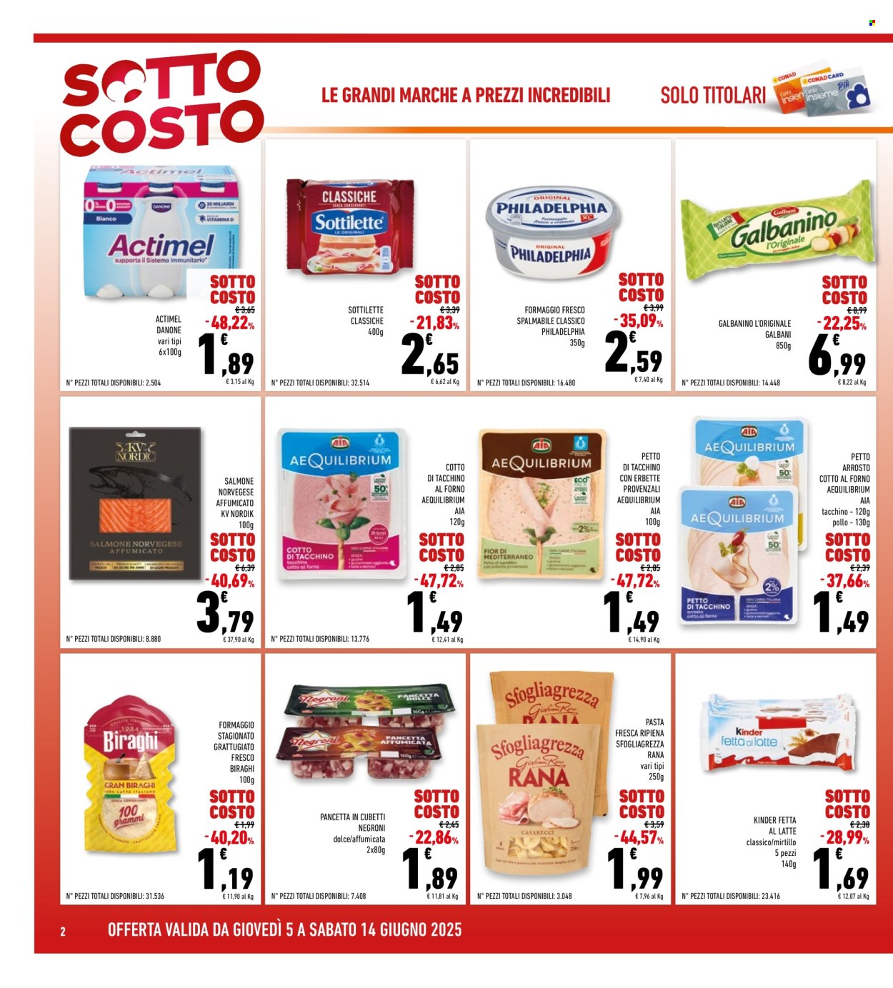 Volantino Conad Superstore - 5/6/2025 - 14/6/2025. Pagina 2
