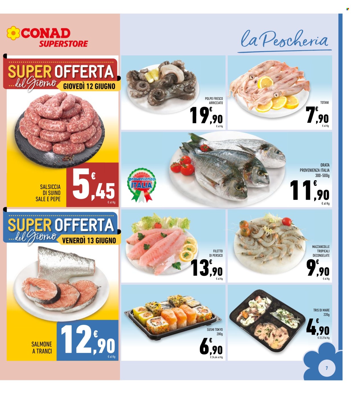 Volantino Conad Superstore - 5/6/2025 - 14/6/2025. Pagina 7