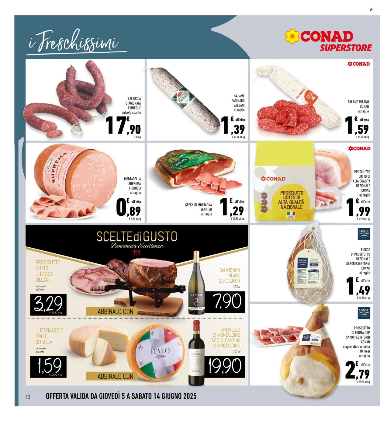 Volantino Conad Superstore - 5/6/2025 - 14/6/2025. Pagina 12