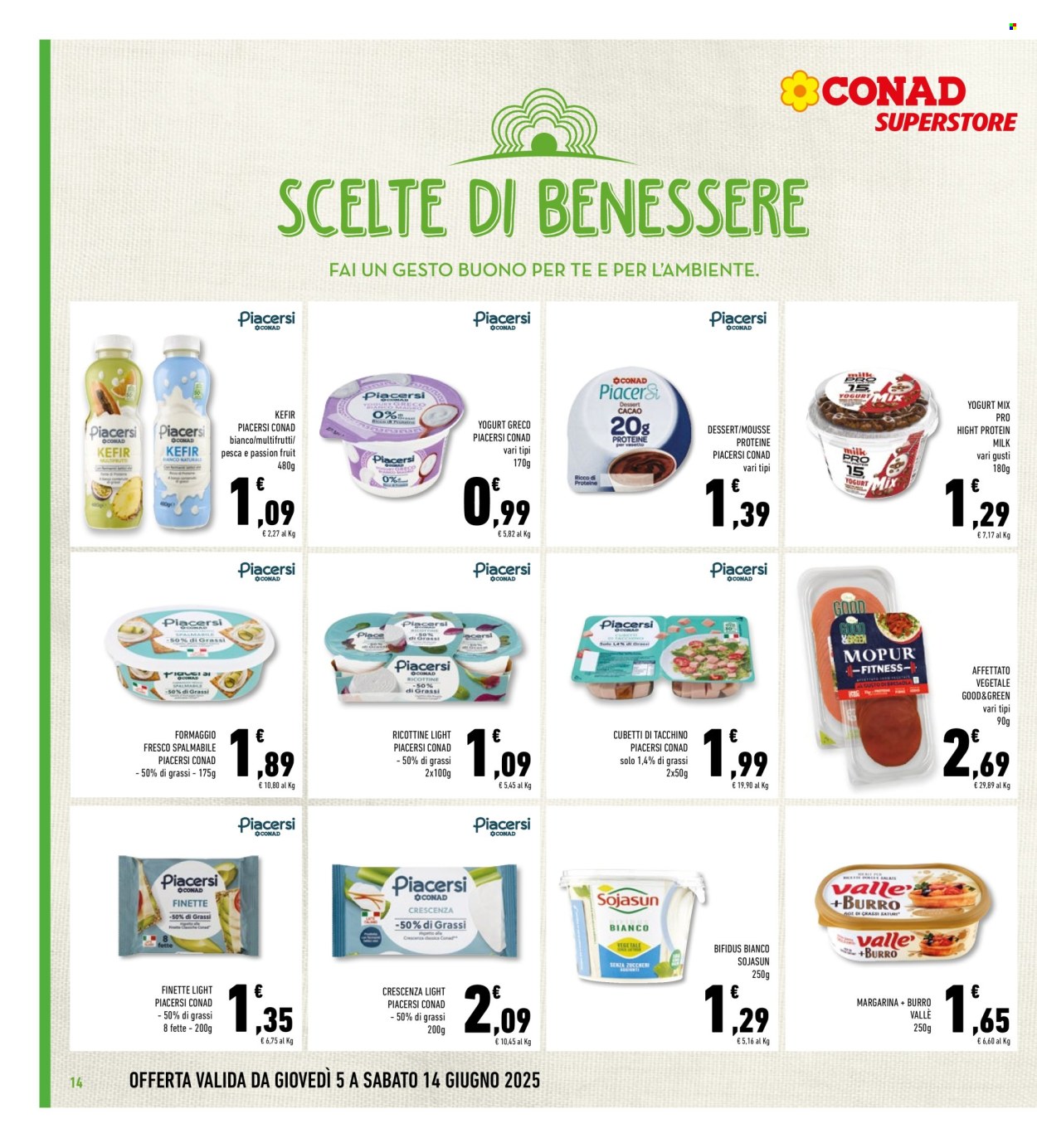 Volantino Conad Superstore - 5/6/2025 - 14/6/2025. Pagina 14