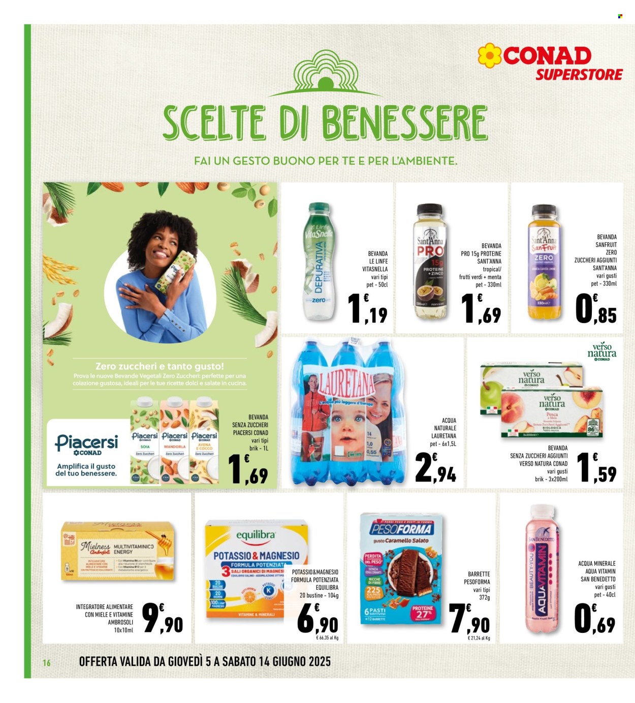 Volantino Conad Superstore - 5/6/2025 - 14/6/2025. Pagina 16