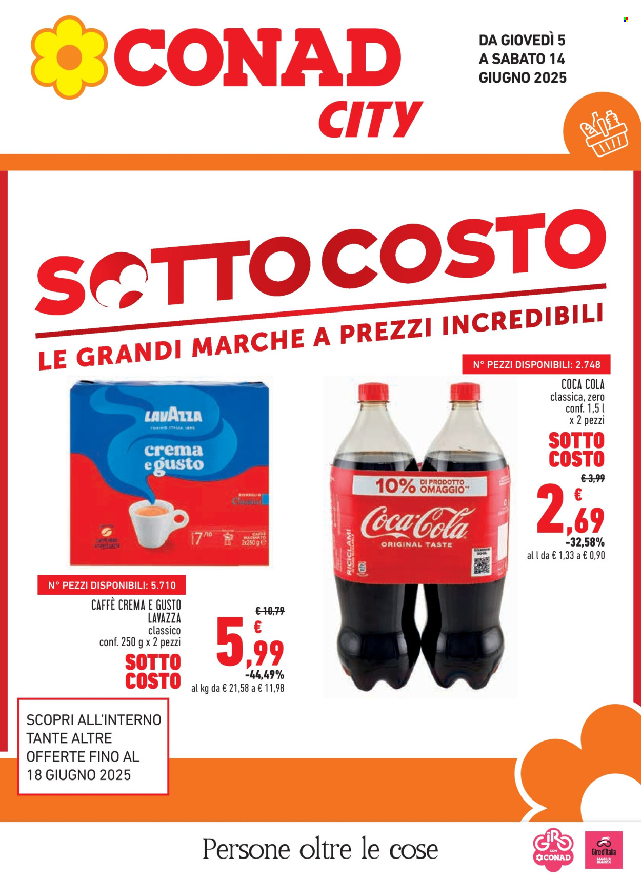 Volantino Conad - 5/6/2025 - 14/6/2025. Pagina 1