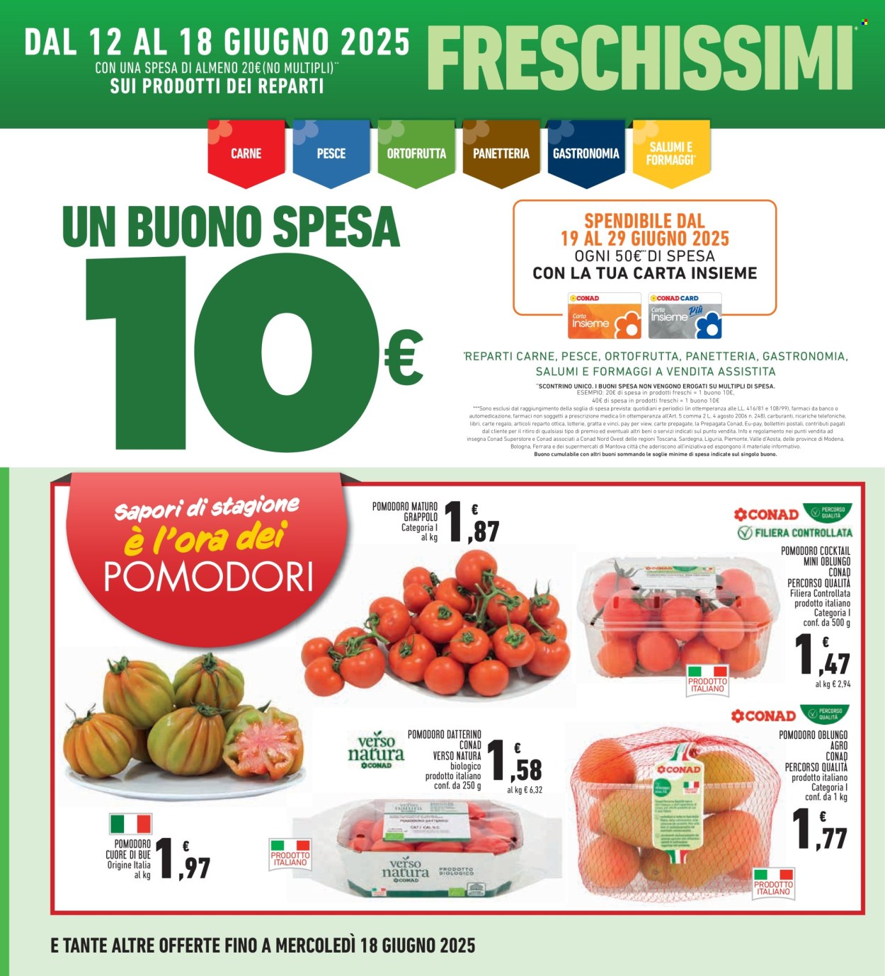 Volantino Conad - 5/6/2025 - 14/6/2025. Pagina 8