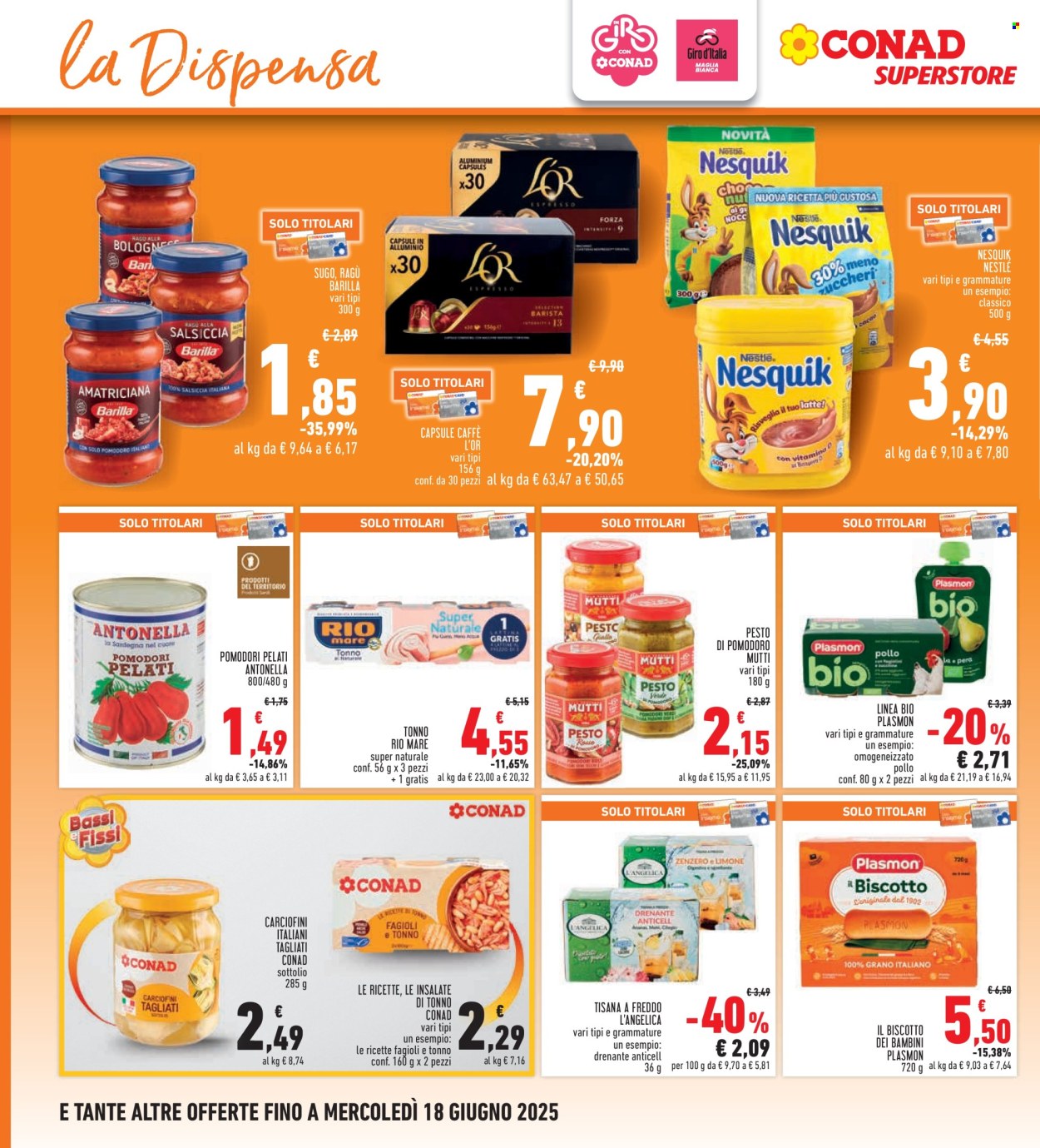 Volantino Conad - 5/6/2025 - 14/6/2025. Pagina 18