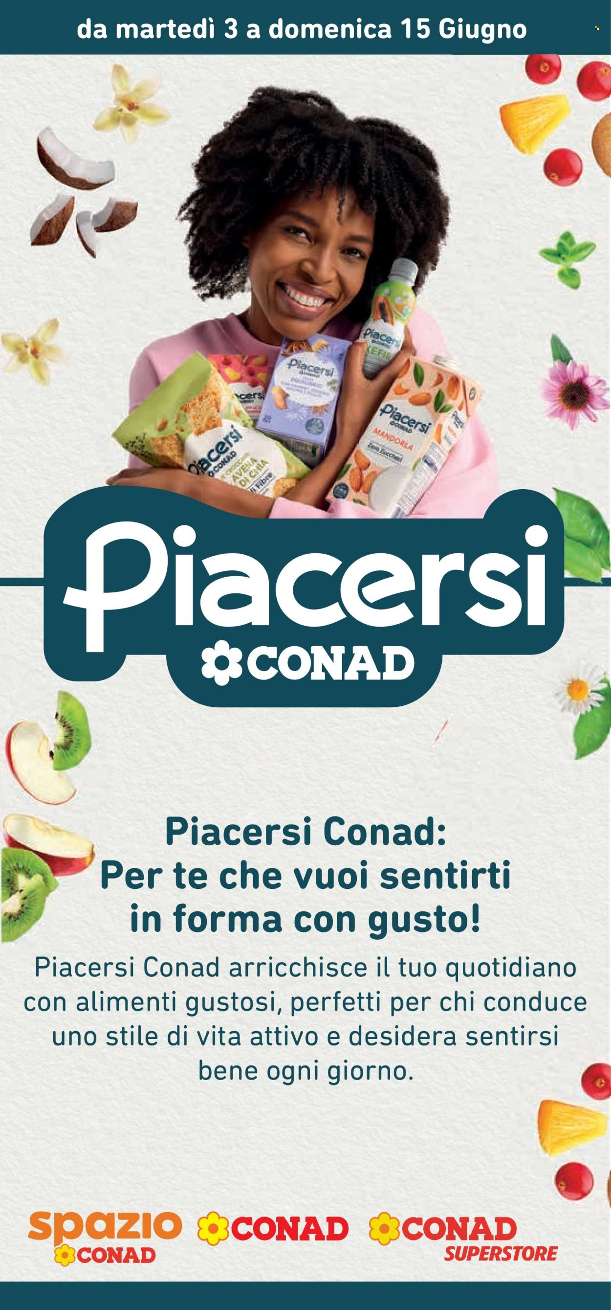 Volantino Conad - 3/6/2025 - 15/6/2025. Pagina 1