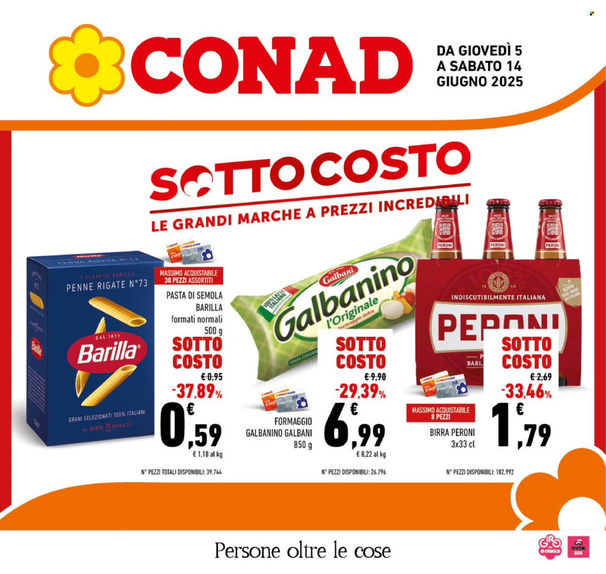 Volantino Conad - 5/6/2025 - 14/6/2025. Pagina 1