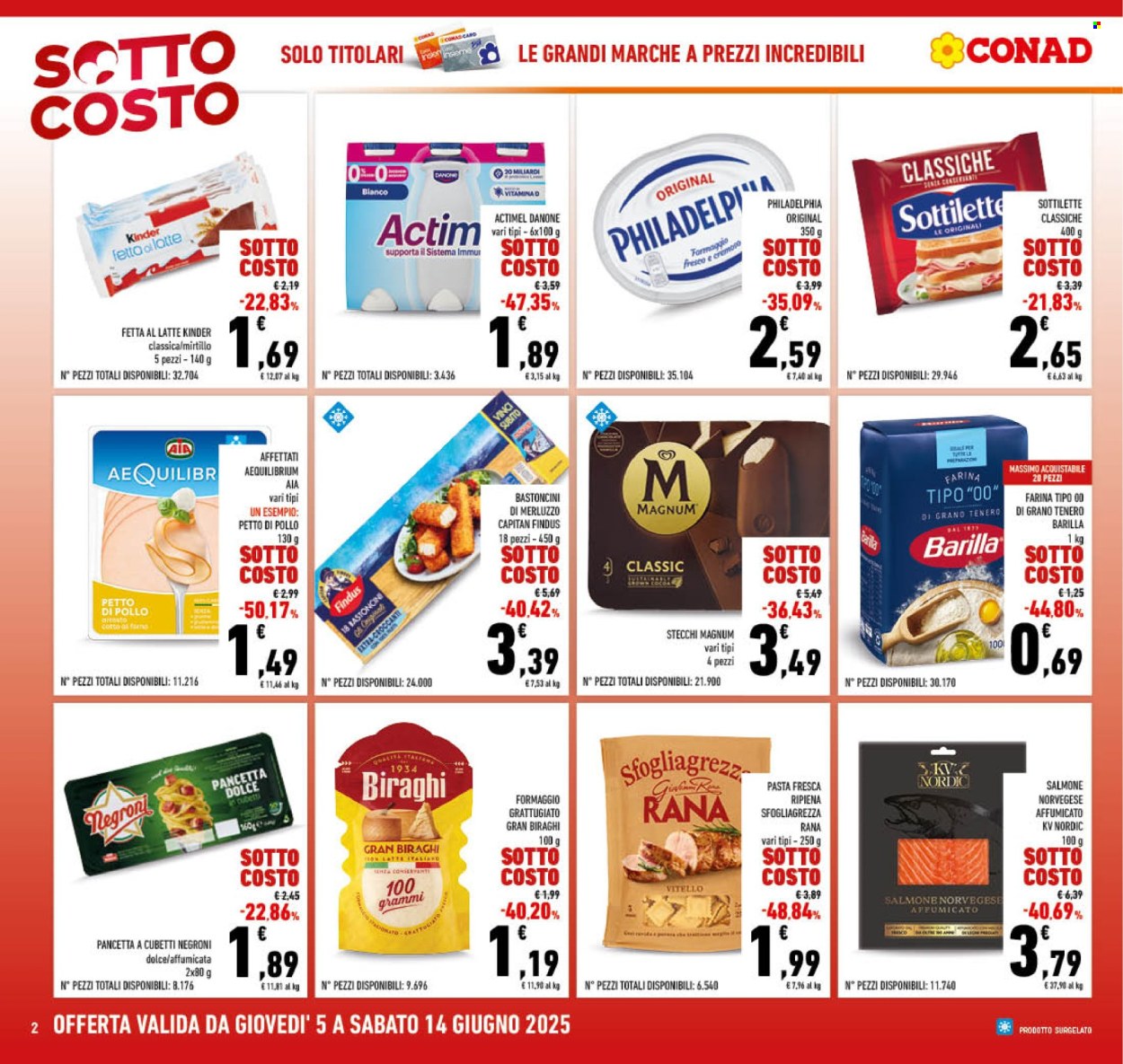 Volantino Conad - 5/6/2025 - 14/6/2025. Pagina 2