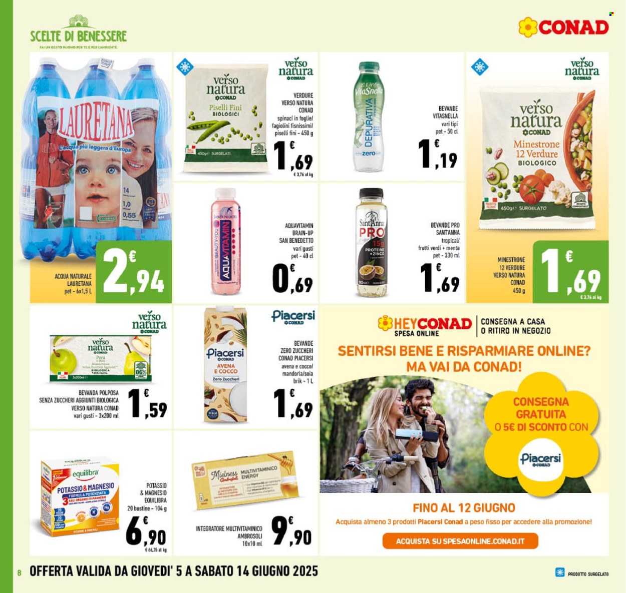 Volantino Conad - 5/6/2025 - 14/6/2025. Pagina 8