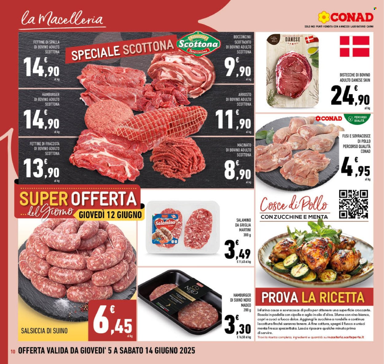 Volantino Conad - 5/6/2025 - 14/6/2025. Pagina 10