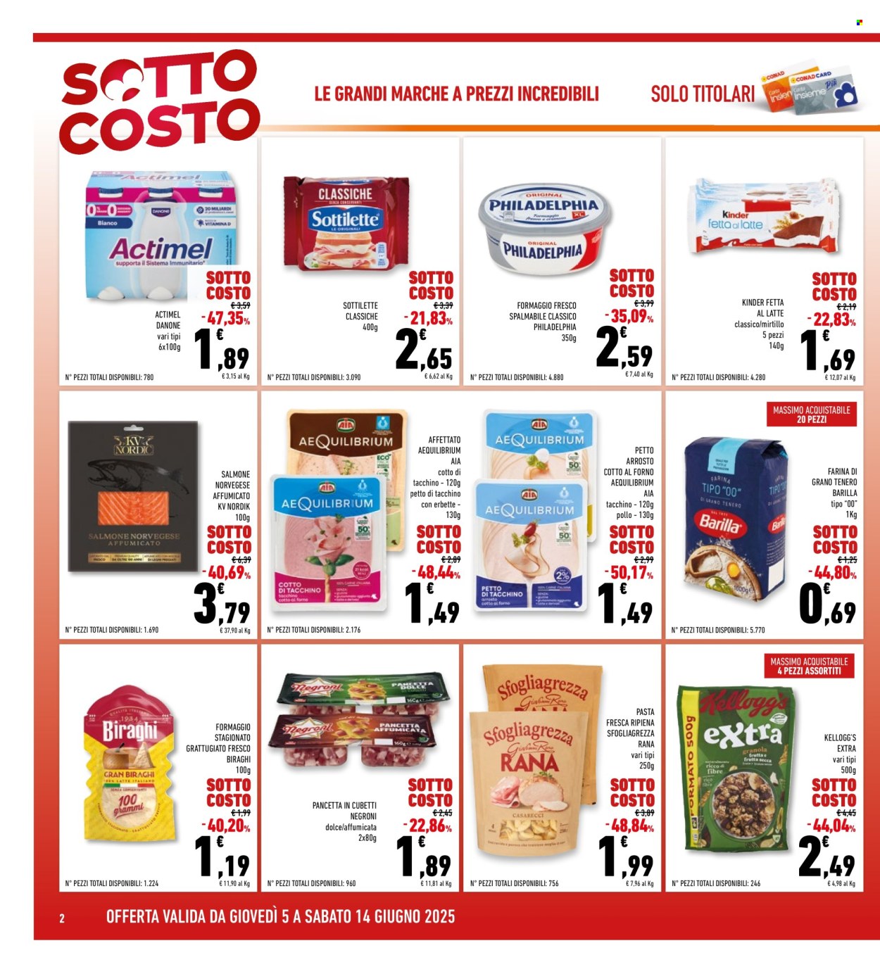 Volantino Conad Superstore - 5/6/2025 - 14/6/2025. Pagina 2