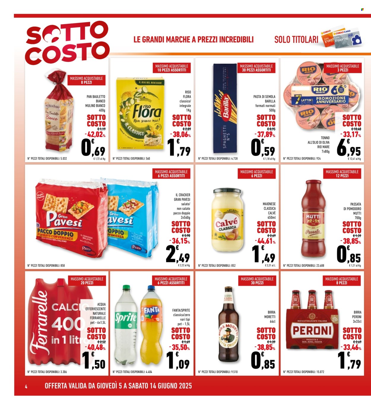 Volantino Conad Superstore - 5/6/2025 - 14/6/2025. Pagina 4