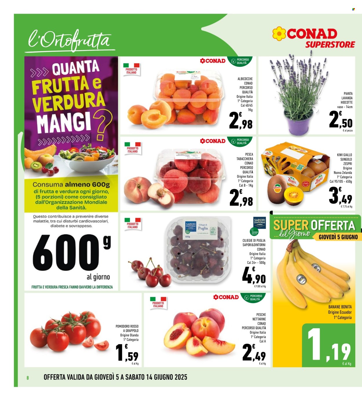 Volantino Conad Superstore - 5/6/2025 - 14/6/2025. Pagina 8