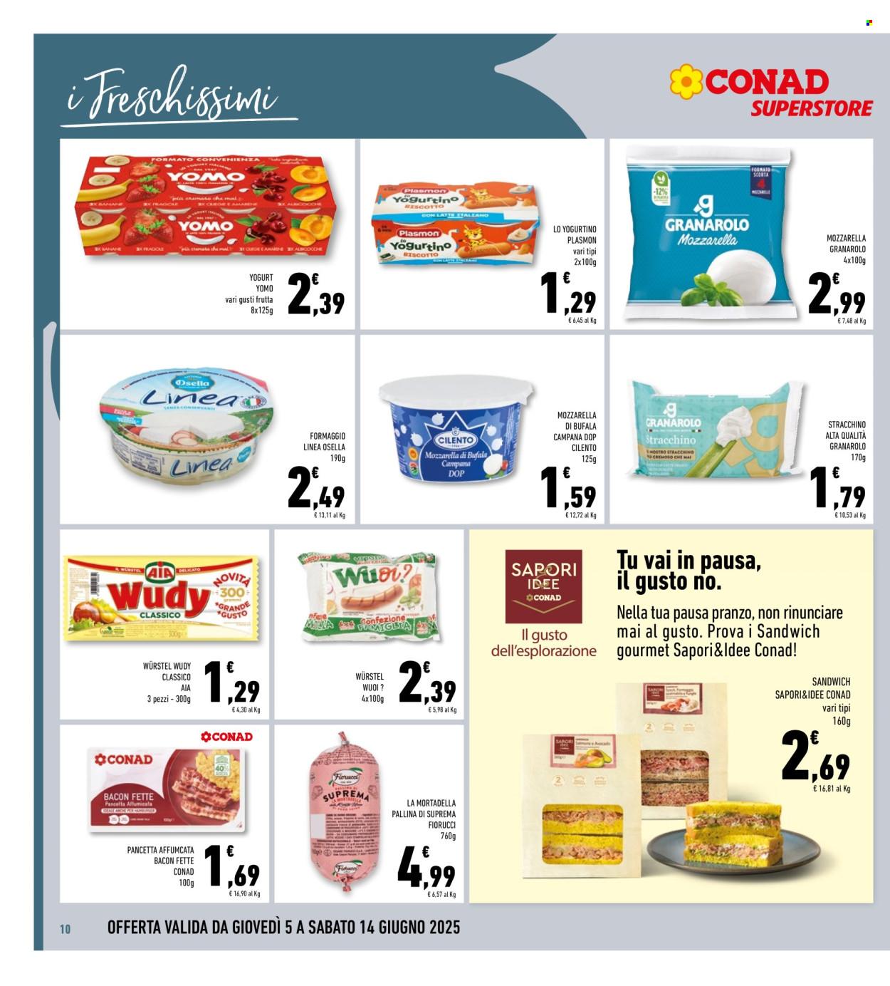 Volantino Conad Superstore - 5/6/2025 - 14/6/2025. Pagina 10