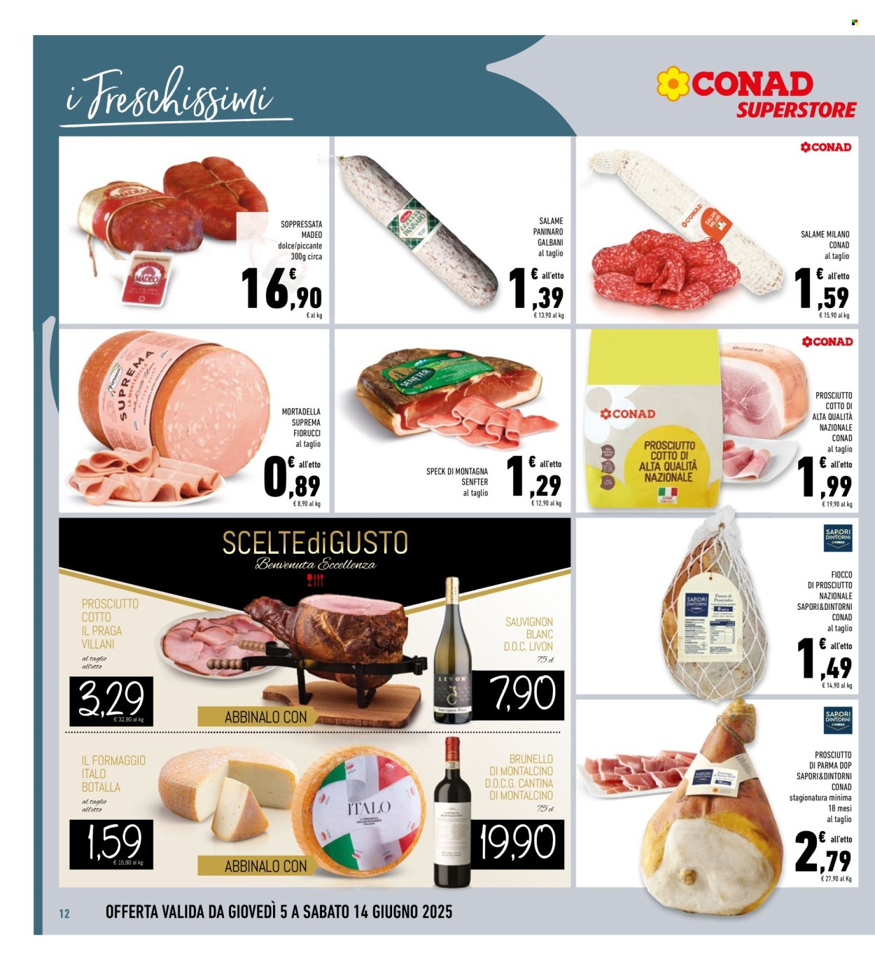Volantino Conad Superstore - 5/6/2025 - 14/6/2025. Pagina 12