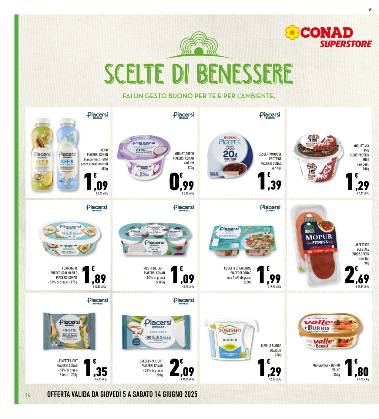 Volantino Conad Superstore - 5/6/2025 - 14/6/2025. Pagina 14