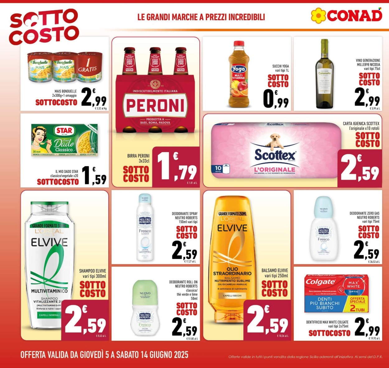 Volantino Conad - 5/6/2025 - 14/6/2025. Pagina 4