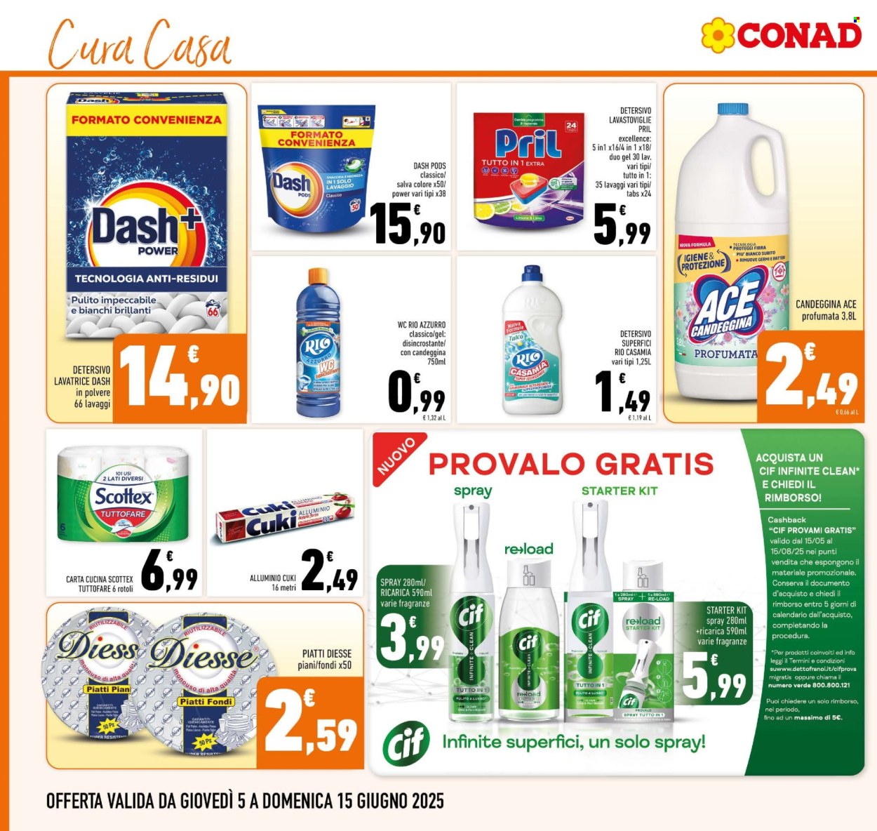 Volantino Conad - 5/6/2025 - 14/6/2025. Pagina 22