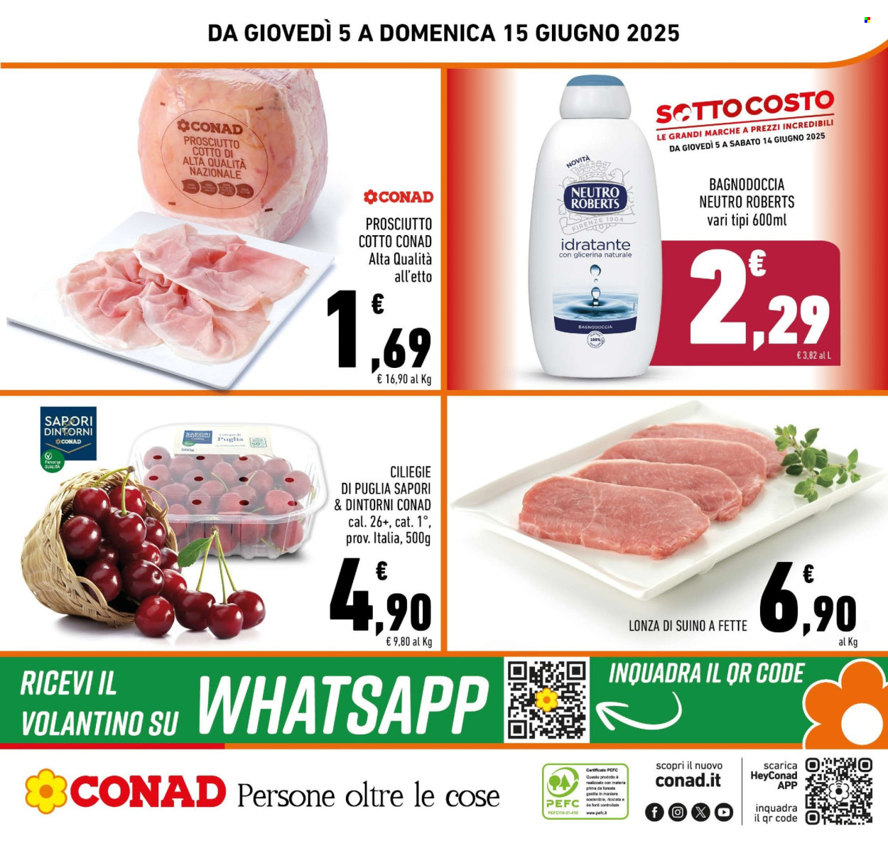 Volantino Conad - 5/6/2025 - 14/6/2025. Pagina 24